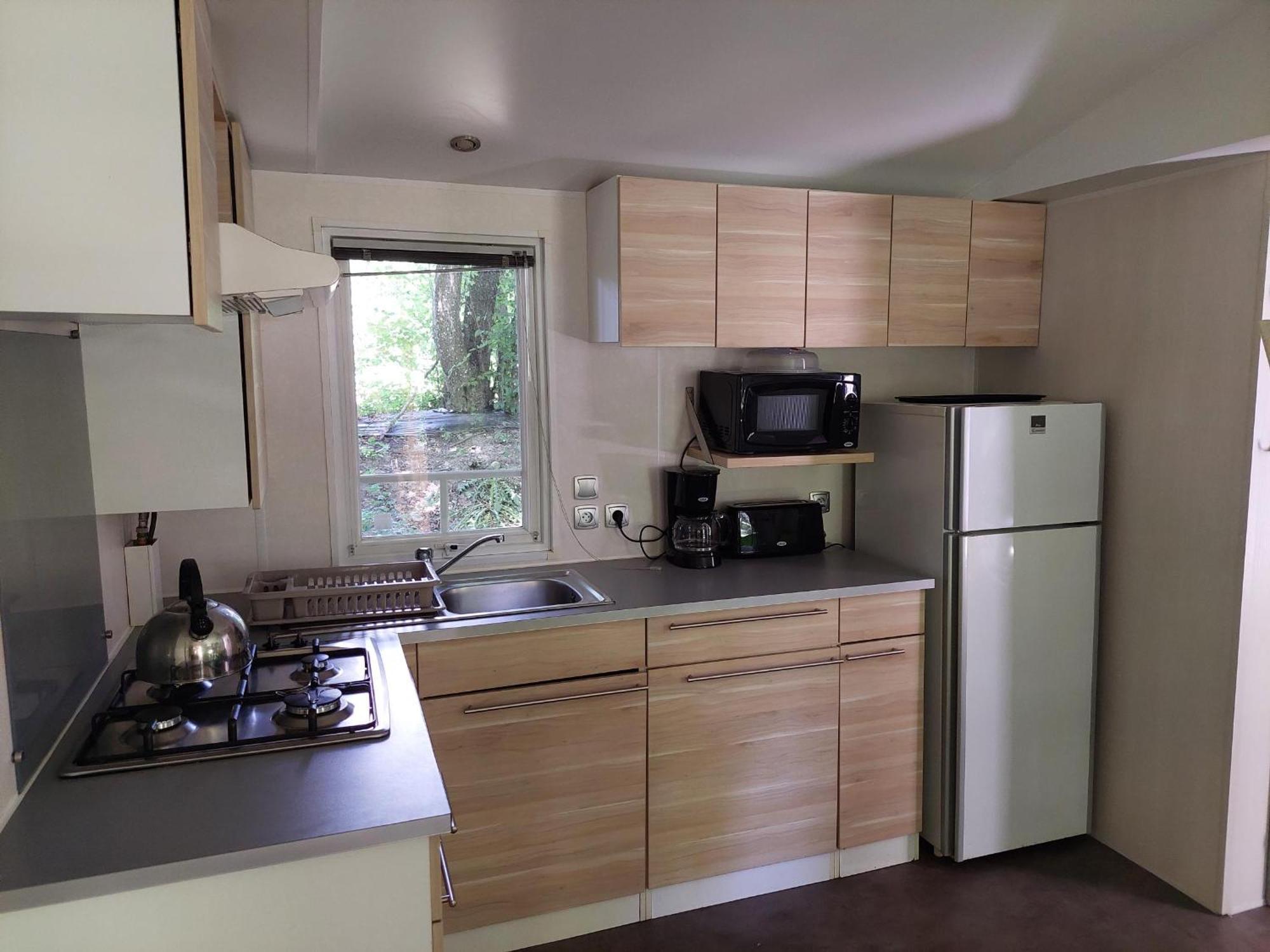 Mobilhome 6 Personnes Camping 4* Chateauneuf-de-Galaure Exterior foto